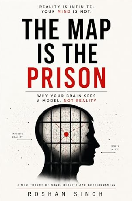 The Map Is the Prison — book cover, Kindle edition published on Amazon